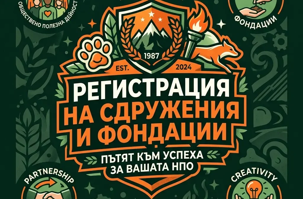 Регистрация на сдружения и фондации